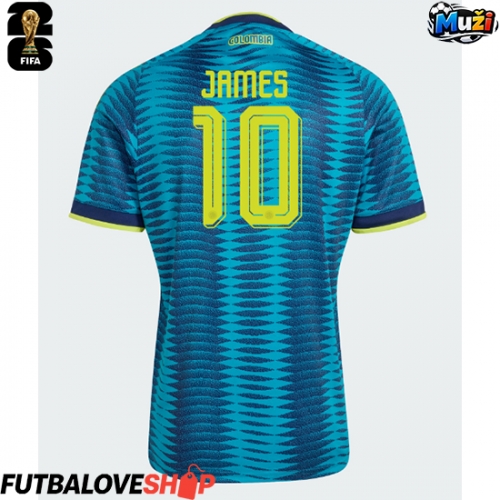 Dres Kolumbia James Rodriguez #10 Preč MS 2026 Krátky Rukáv
